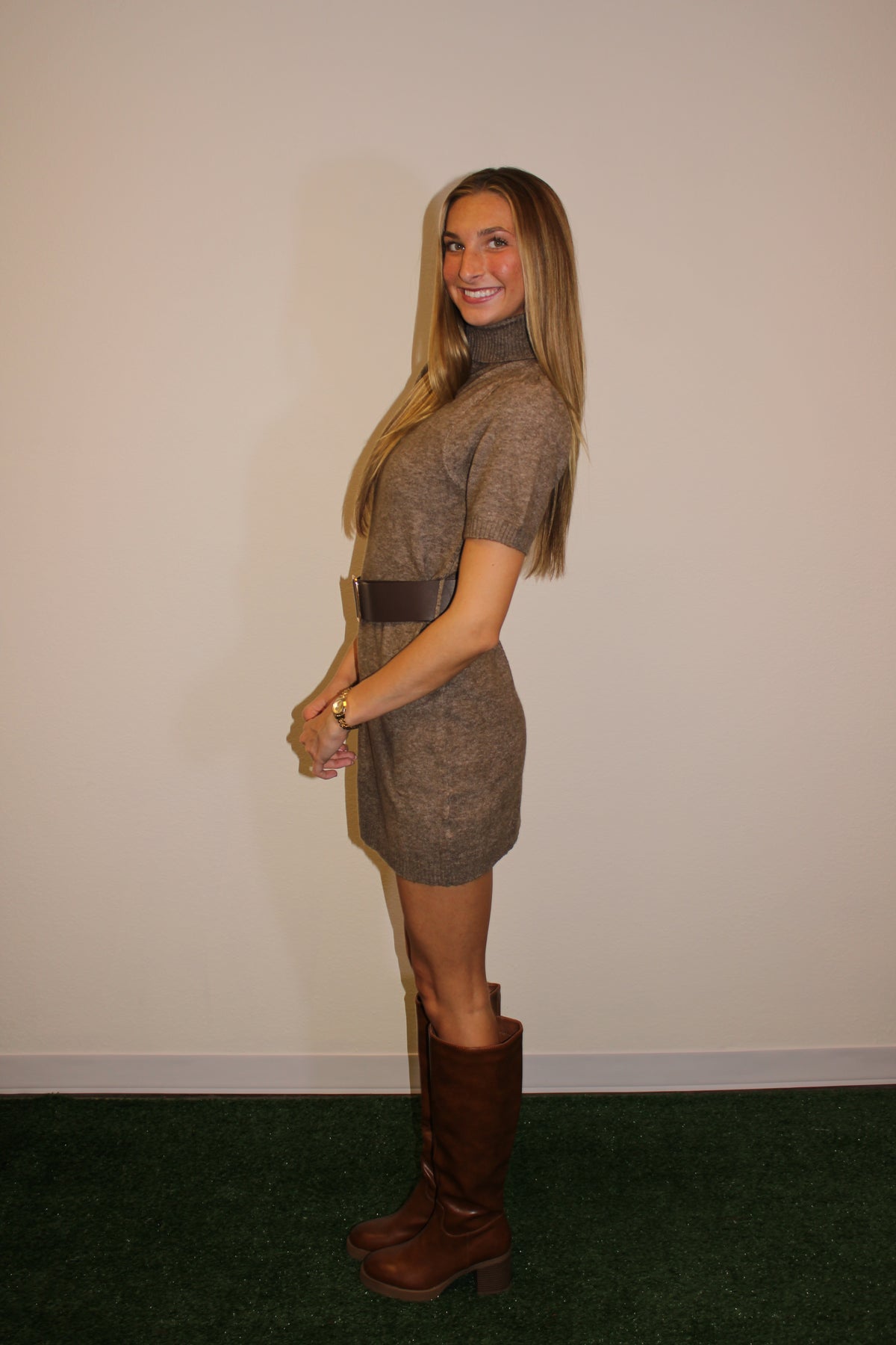 Polly Belted Dress