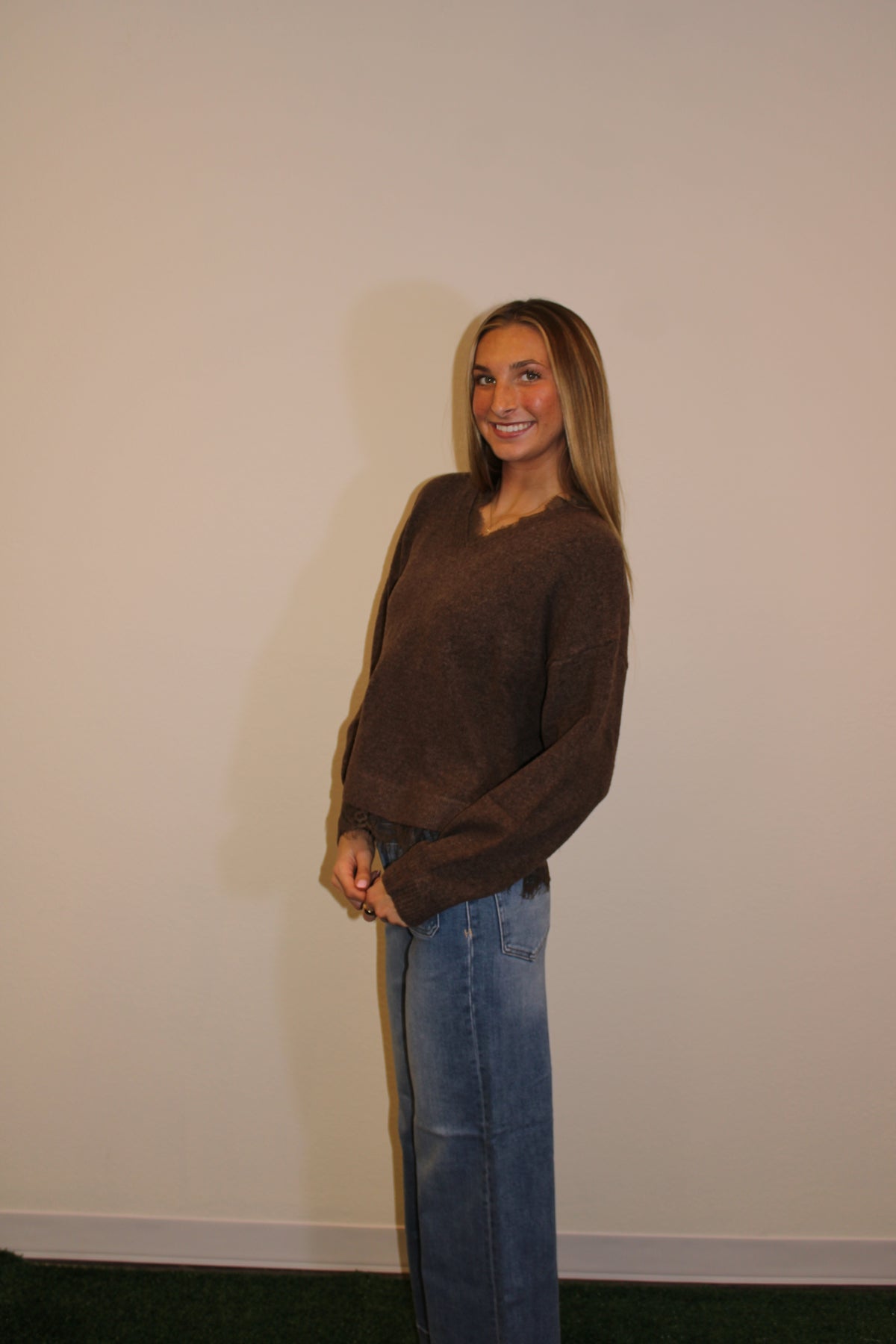 Lanie Lace Sweater