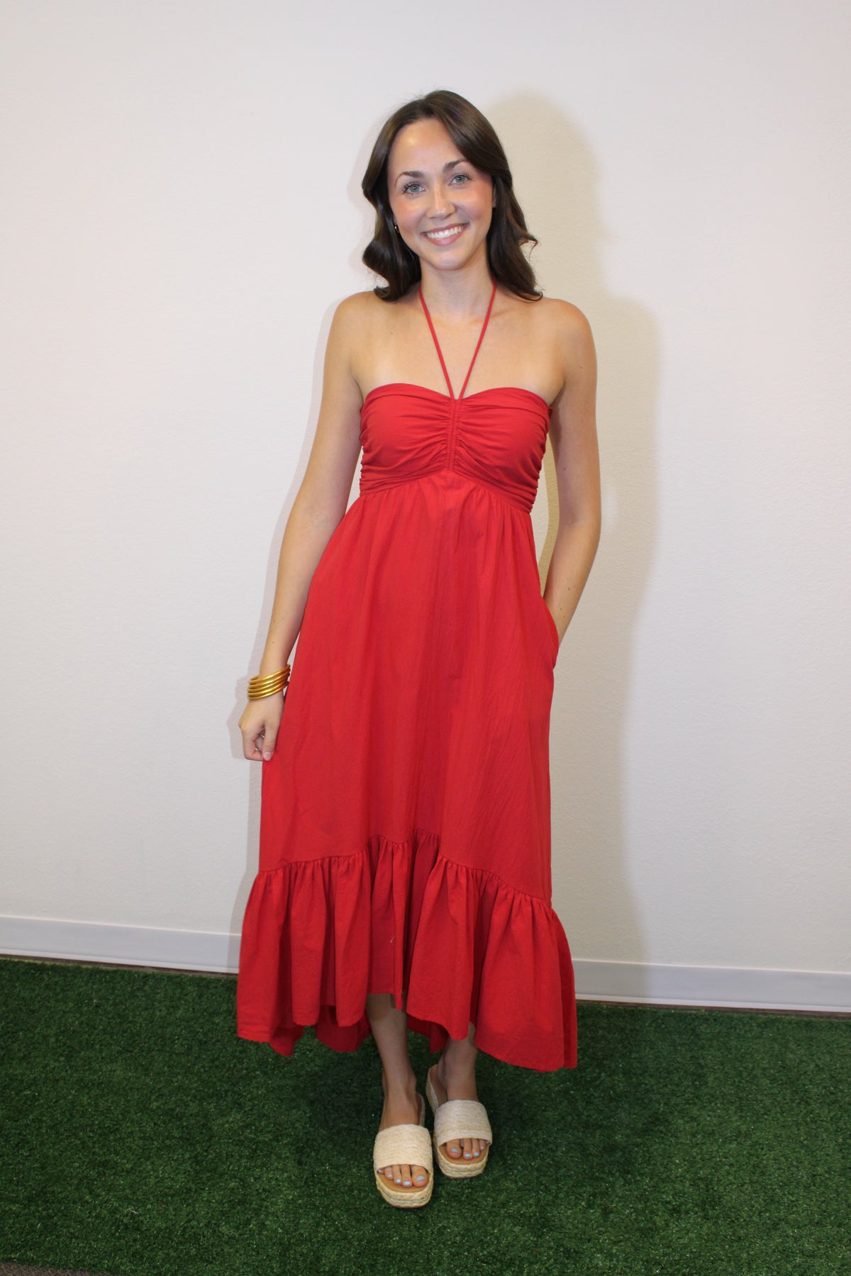 Harley Ruffle Midi