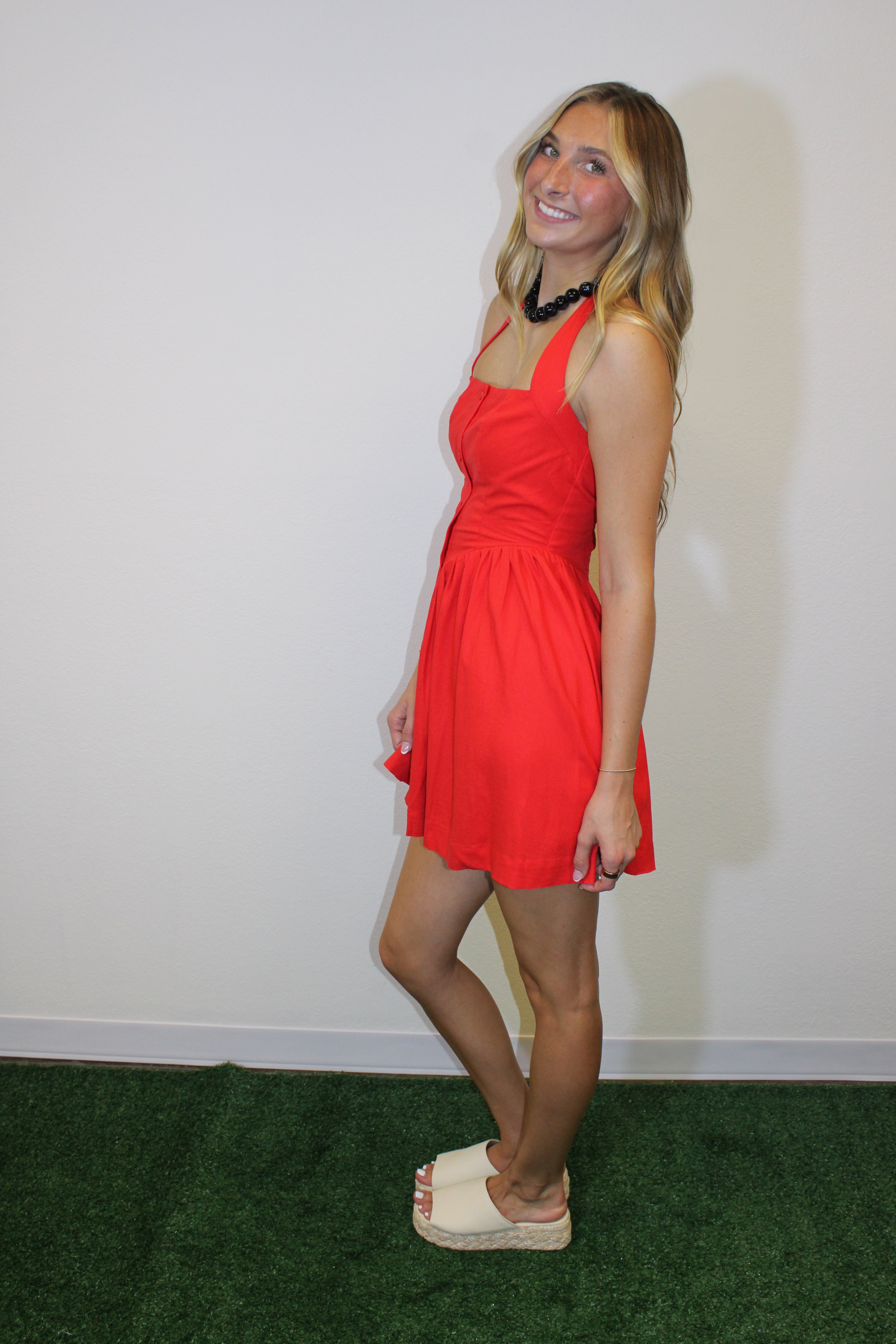 Presley Linen Mini Dress
