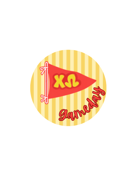 Sorority Gameday Button