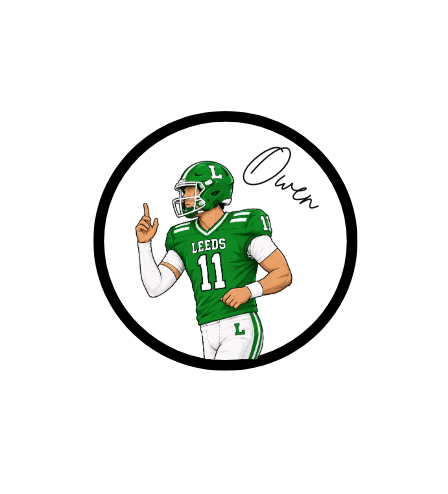 Football Player Button